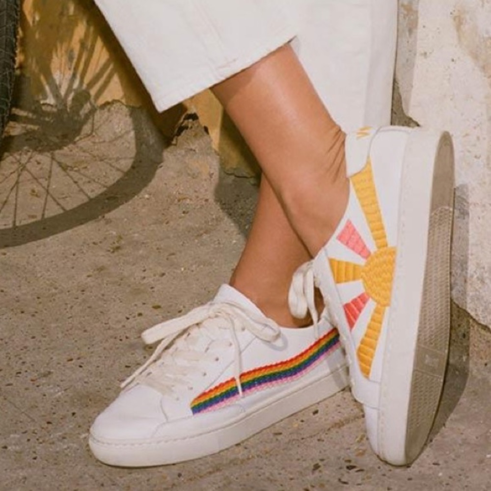 Soludos Rainbow Wave Sneaker